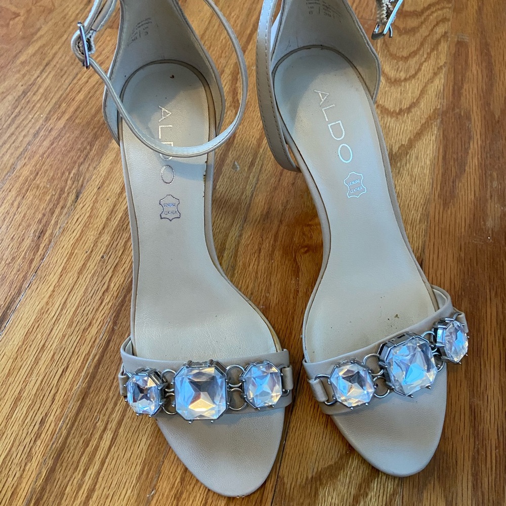 Aldo Rhine stone heels